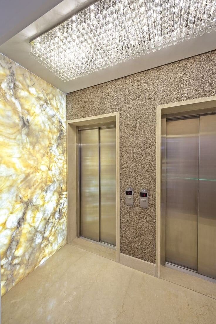 القدرة الكهربية للمصاعد