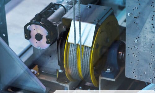 شرح محركات المصاعد الكهربائية