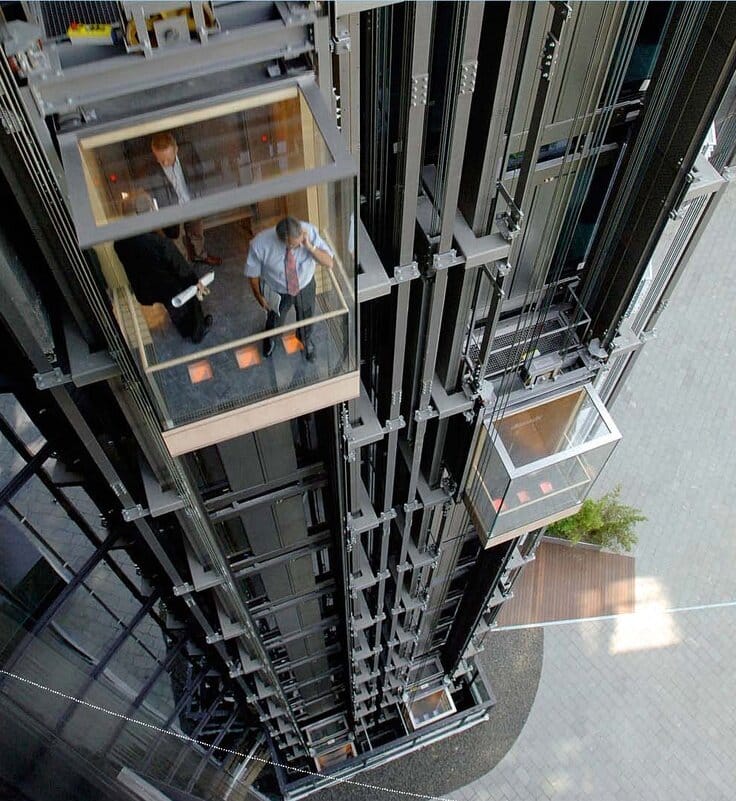 تصميم المصاعد الكهربائية